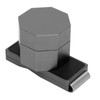 Pool Chalk Holder, Chalk Holder, Aluminum Alloy Octagonal Magnetic Billiard