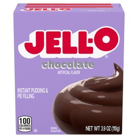 Jell-O Chocolate Instant Pudding & Pie Filling Mix (24 ct Pack, 3.9 oz Boxes)