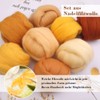 Needle Felt Wool, 80 g Felt Wool of 8 Colours,