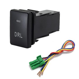 LED Position Push Switch ON OFF A Type Various Marks Toyota Daihatsu Suzuki Universal Compatible Product (DRL Mark)