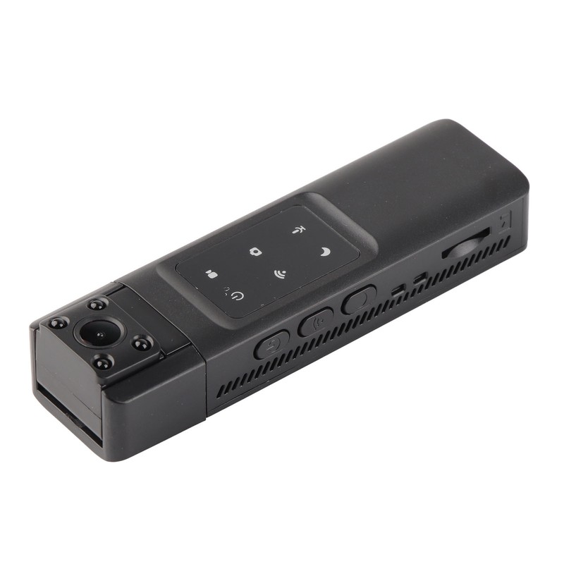 Body Mounted Camera with Back Clip 1080P Wifi Night Vision