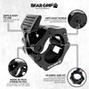 BEAR GRIP Barbell Clamps Collars - Pair of Quick Release