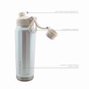 Nautica 25 oz hydration flask Double-Wall Vacuum Insulated Water Bottle