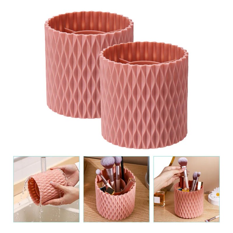 A Mokasi Soporte De Sobremesa For Lápices, Brochas De '