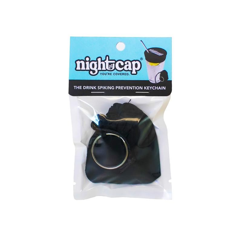 NightCap Keychain - Cup Cover for Protection Against Drink Spiking
