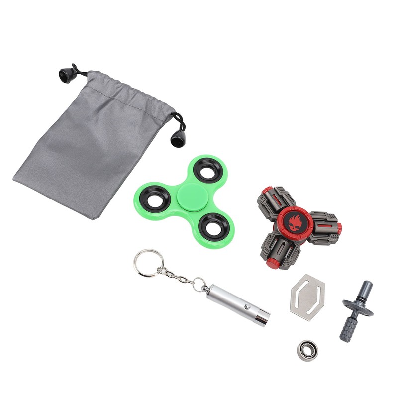 Luminous Fingertip Gyroscope Reduce Pressure Rotating LED Glowing Fingertip Gyroscope