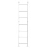 7-Step Wall Mounted Steel Ladder, Window Well Loft Ladder for