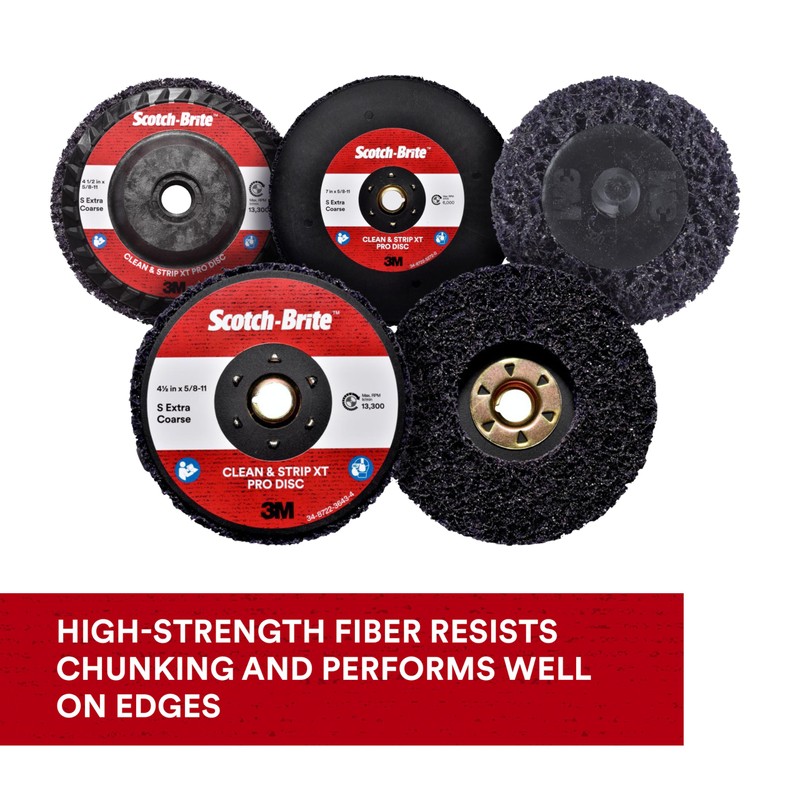 3M Scotch-Brite Clean and Strip XT Pro Disc, XO-DC, SiC