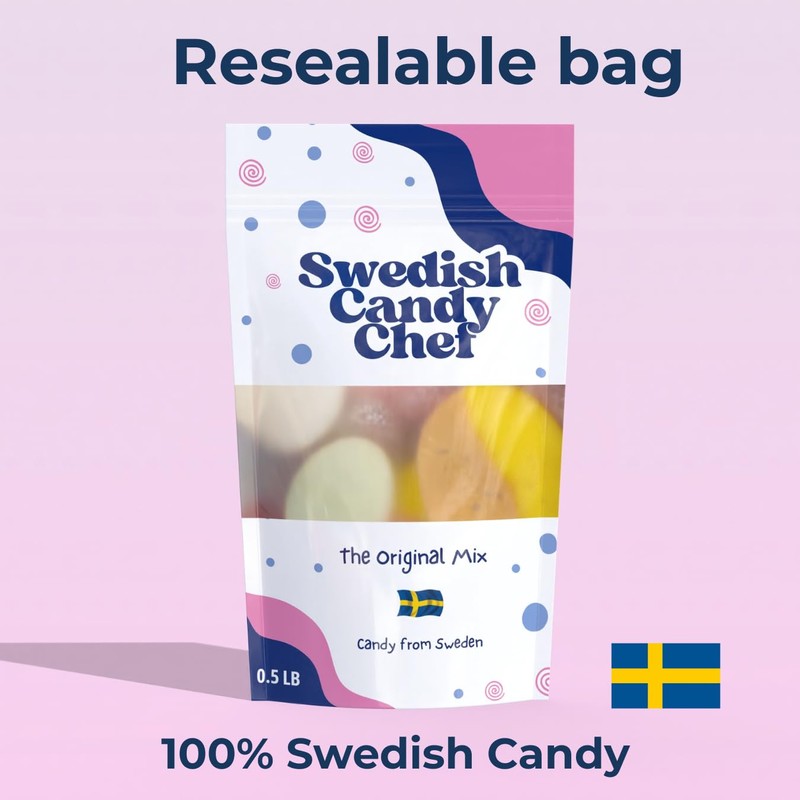 Swedish Candy Chef Mix - Bubs Swedish Candy - Variety
