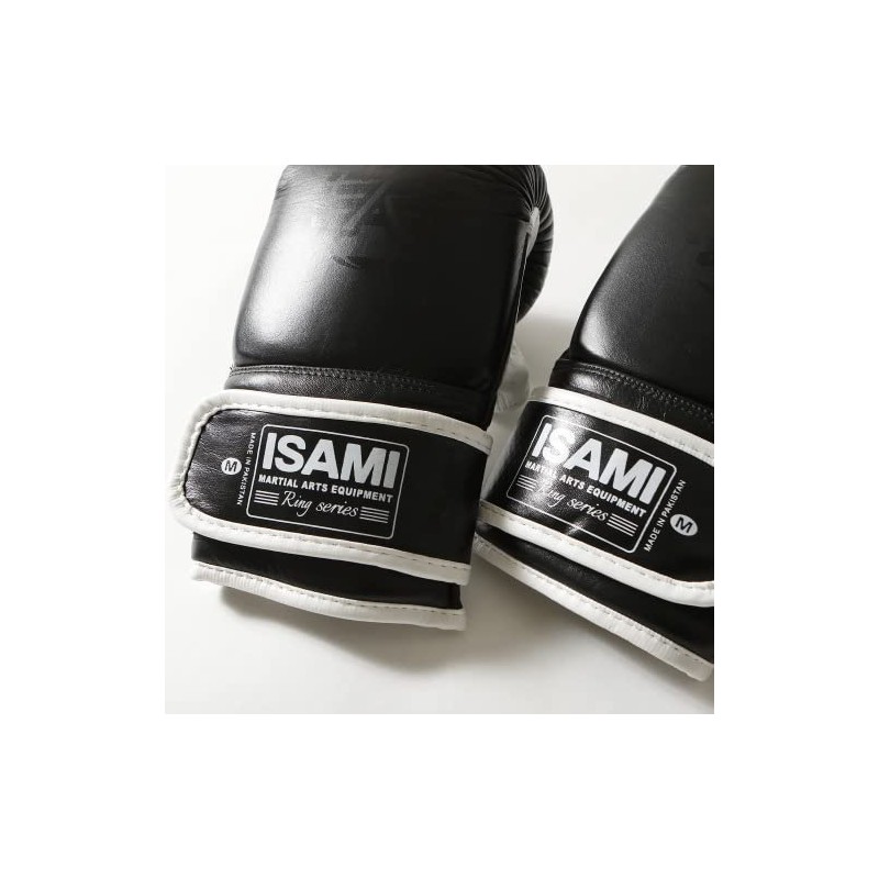 ISAMI Punching Gloves RS RS-001 Genuine Leather (Black, L)