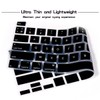 HRH Ultra Thin French Language AZERTY Silicone Keyboard Cover Skin