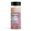 Unpretentious Rainbow Nonpareils Sprinkles, Perfect for Festivities, Multi-Use Shaker Bottle,