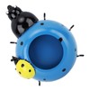 5.4cm Diameter Flower Pot Decor Ladybug Shaped Smoothing Surfaces Iron