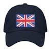 FifthRiver Union Jack Baseball Cap for Men Women, Adjustable, Embroidered