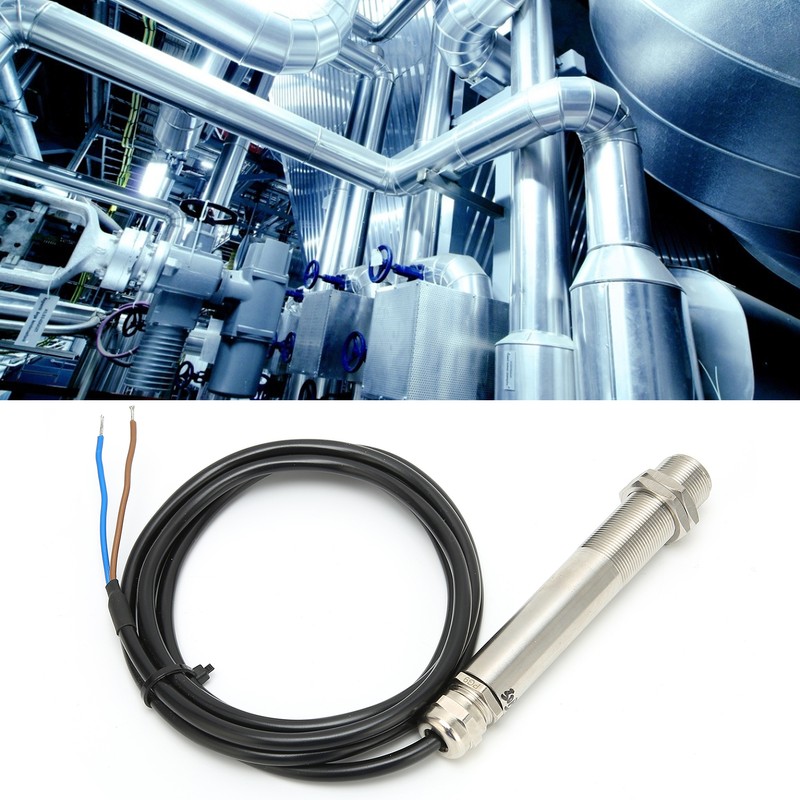 Temperature Sensor Probe Online Fixed Infrared Thermometer 1.5meter Cable 24VDC