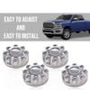 PIT66 4PCS 8 Lug Covers 17" Wheel Center Cap Fit