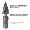 NordWolf Impact Wrench Adapter 1/2-inch Square Drive Female to 7/16-inch