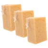 WOONEKY 3pcs Textured Wall Repair Sponge Removable Cleaning Sponges for