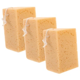 WOONEKY 3pcs Textured Wall Repair Sponge Removable Cleaning Sponges for Wall Texture Compact for Easy Use DIY Painting and Home Decor