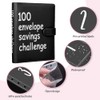 100 Envelopes Money Saving Challenge, 100 Envelope Challenge Binder, Easy