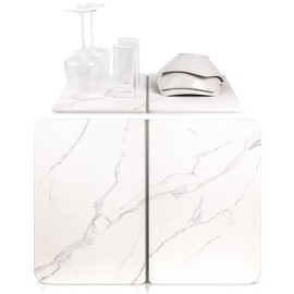 Berrae Collapsable Stone Drying Mat - Stone Dish Drying Mat for Kitchen Counter - Diatomaceous Earth Dish Drying Stone - Quick-Dry, Eco-Friendly Mat - Ideal Drying Stone for Kitchen & Countertop Use