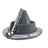 RETROFIT (3/4" - 2-3/4") Gray EPDM Flexible Pipe Flashing -