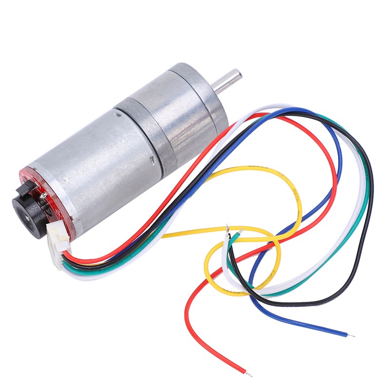 Gear Motor DC with Speed Encoder Brush DC Motors Reducer