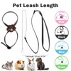 HOKABLE 2 Pack Adjustable Hamster Leash Harness for Harness for