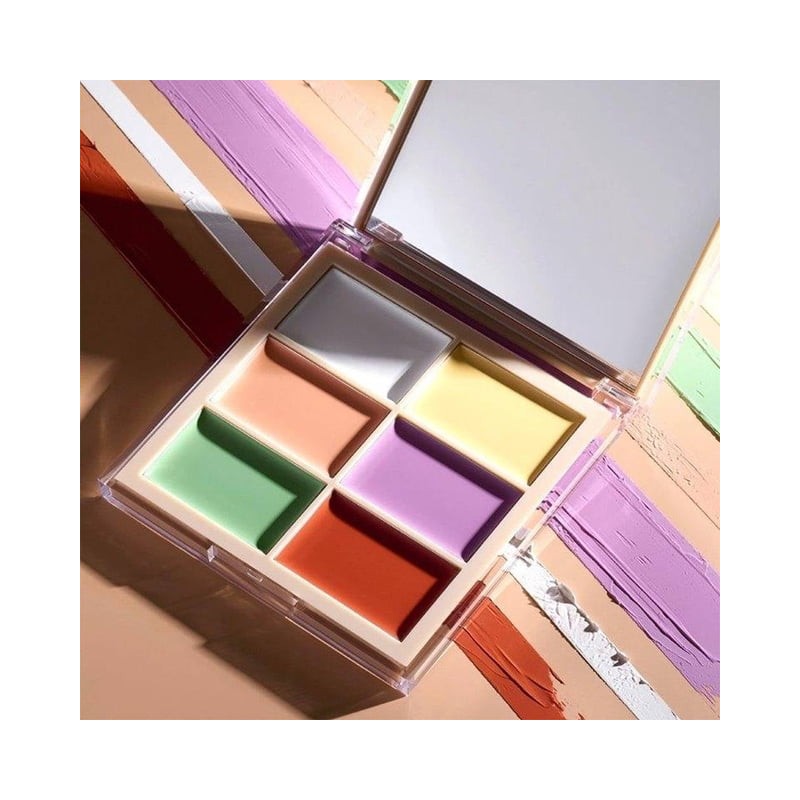 Paleta correctora de contornos Beauty Creations Snatchtural camo fórmula cremosa