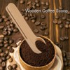 Coffee Spoon Scoop, Wooden Measuring Spoon and Pocket Clip 2