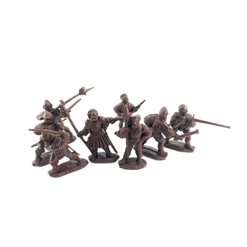 CHINTOYS CHT022 MEDIEVAL SWISS MERCENARY WARRIORS (COLORS VARY)