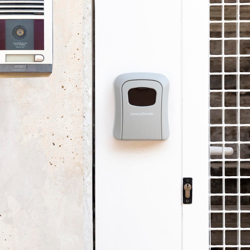 InnovaGoods - Versatile Aluminium and Zinc Outdoor Key Safe Waterproof