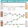 DIYLAND 3mm Drahtseil Edelstahl Set, 20m PVC-ummantelt Spanndraht Set mit