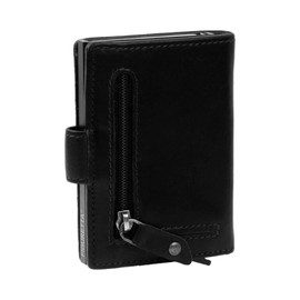 The Chesterfield Brand Wax Pull Up Loughton RFID Leather Credit Card Holder 7cm