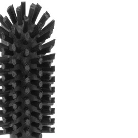 SPARTA SPARTA Multi-Purpose Valve Brush Pipe Brush, Round Brush with Polyester Bristles, Color Coded for Commercial Cleaning, Kitchen, Restaurant, Bathroom, Plastic, 5.7 X 2 X 5.7 Inches, Black, (Pack of 6)
