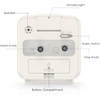 Analog Alarm Clocks, Non Ticking Table Clock with Luminous Hand