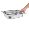Vogue Stainless Steel 1/2 Gastronorm Pan 4Ltr/65mm Deep Food Container