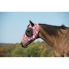 Weaver Leather Covered Ear Lycra Fly Mask, Small, Plaid Aztec,