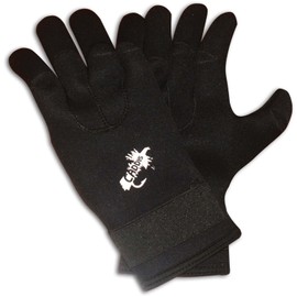 Caddis Black Neoprene Waterproof Wading/Fishing Gloves, X-Large