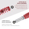 Minho Dual Rear Shock Absorbers with Adjustable Spring Preload in