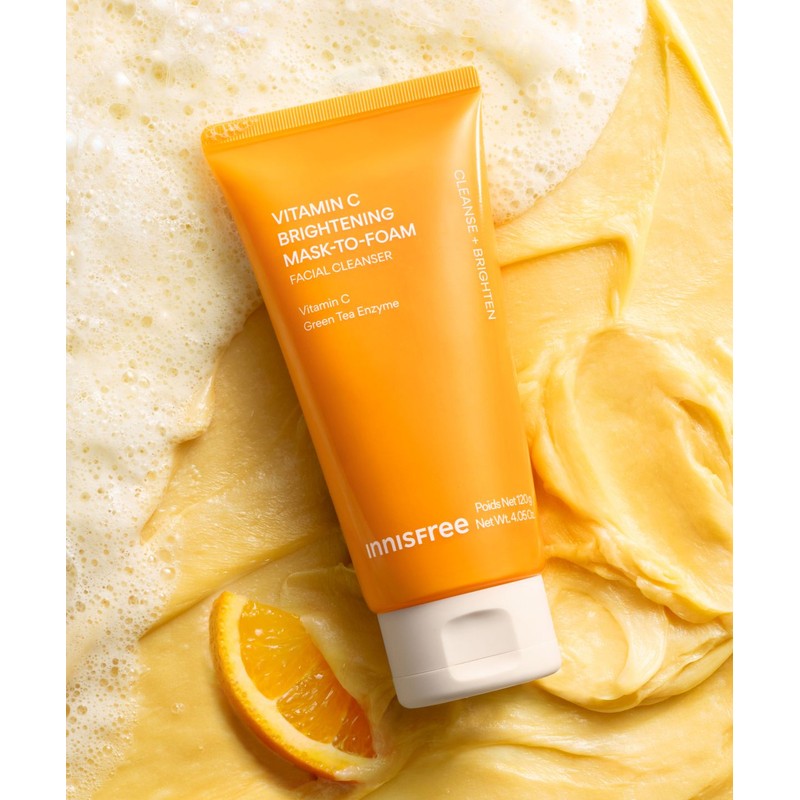 Innisfree Vitamin C Brightening Pack-to-Foam 120g 2 pieces