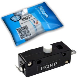 HQRP Interlock Switch Compatible with GE Hotpoint WD21X10261 J-108 WD21X0557 WD21X557 1263984 AP3994765 PS1481922 WD21X1O261 Dryer Dishwasher, UL Listed