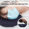 Ear Piercing Pillow for Side Sleepers With Ear Hole, 11"