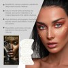 FFWTPY 6 Glitter Freckles Tattoo, Freckles Tattoo Glitter Face Plasters,