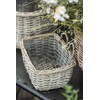IB Laursen Square Wall Basket, 21 cm, Storage Basket, Decorative