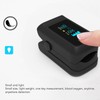 Organic LED Fingertip Pulse Oximeter Blood Oxygen Saturation Monitor With