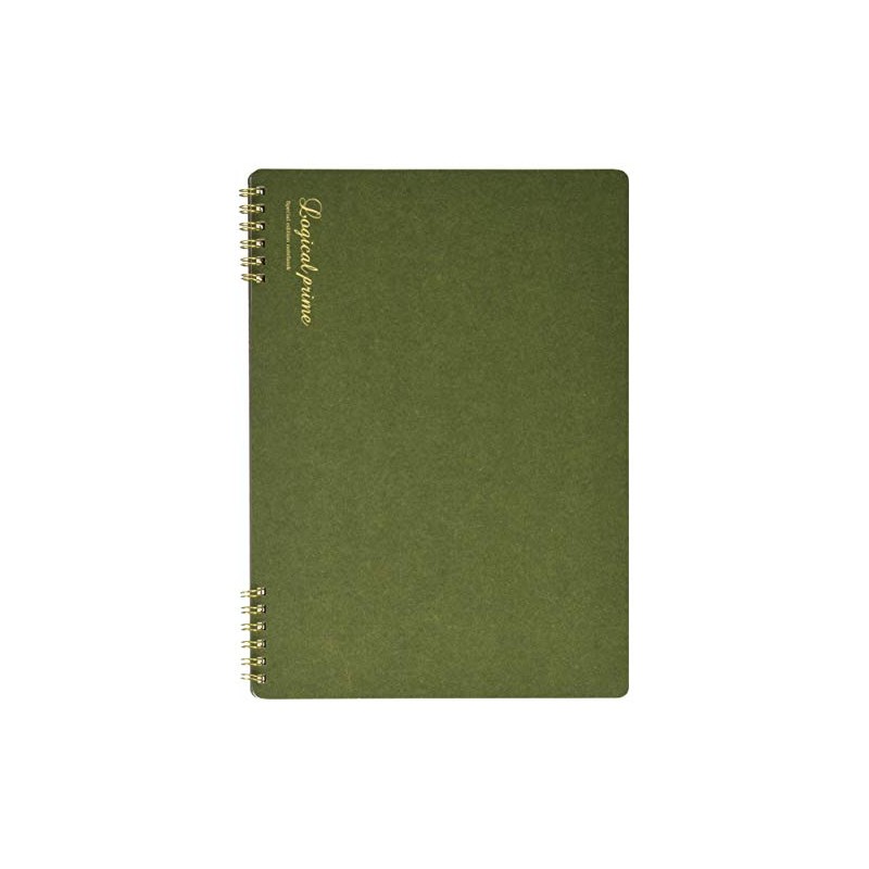 Nakabayashi Logical Prime Notebook, W Ring Notebook, B5, A Rule,