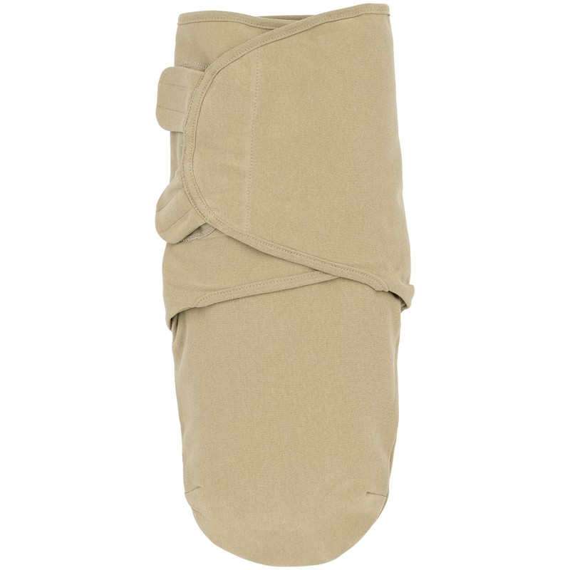 Meyco Baby Swaddling Bag Branches, Plain Sand, 4-6 Months, Pack