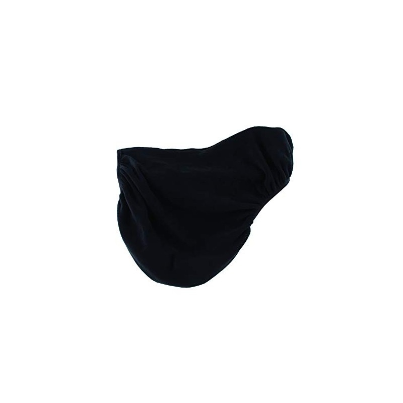 Rhinegold Fleece Saddle Cover-Black