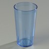Carlisle 5216-8154 Stackable Shatter-Resistant Plastic Tumbler, 16 oz, Blue (Pack